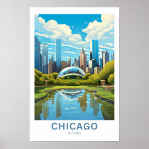 Chicago Illinois Travel Print