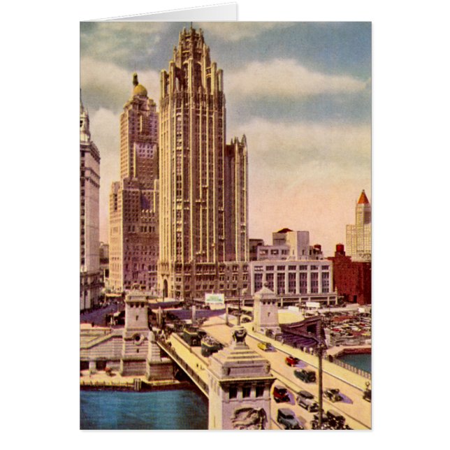 Chicago, Illinois Tribune Tower (Front)