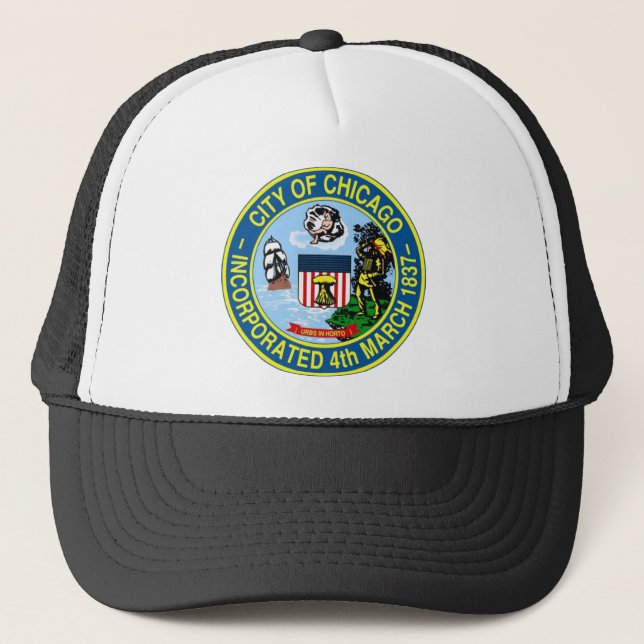 Chicago Illinois Trucker Hat (Front)