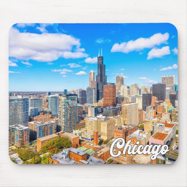Chicago, Illinois, United States Mouse Pad (Front)