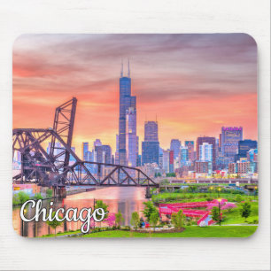 Chicago, Illinois, United States Mouse Pad