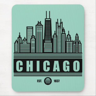 Chicago Illinois United States  Mouse Pad