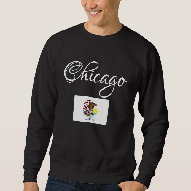 Chicago, Illinois USA 1 Sweatshirt (Front)