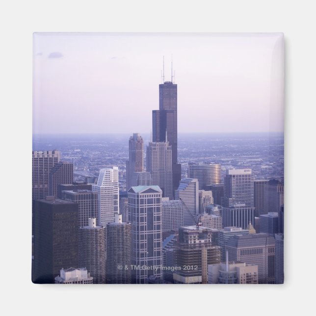 Chicago, Illinois, USA 2 Magnet (Front)