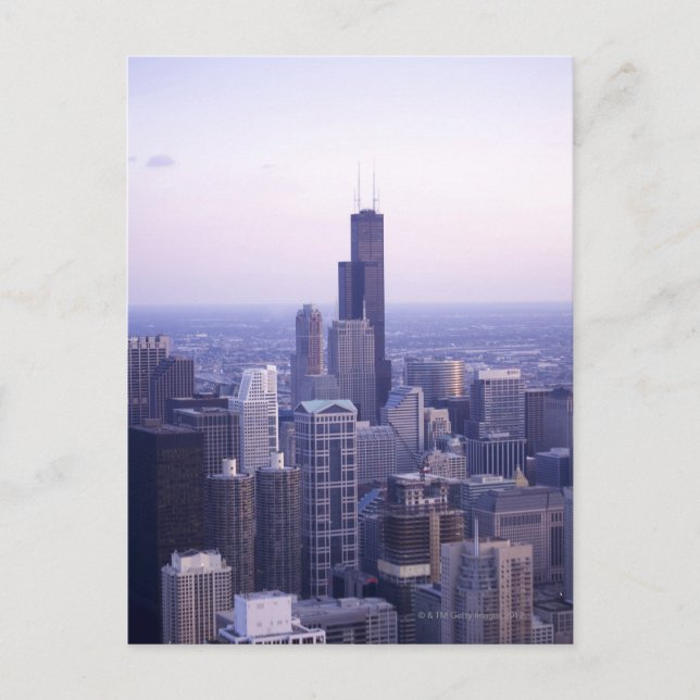 Chicago, Illinois, USA 2 Postcard (Front)