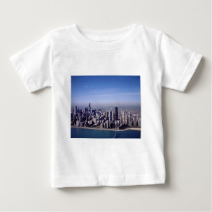 Chicago Illinois Windy City Park Buildings Destiny Baby T-Shirt