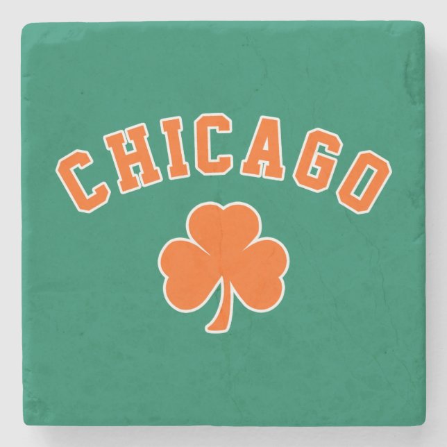 Chicago Irish  Stone Coaster (Front)