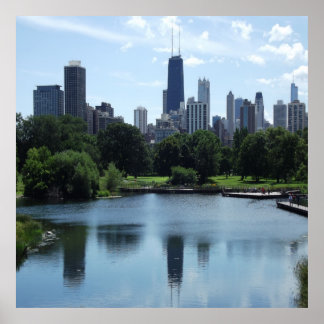 Chicago John Hancock Centre Poster