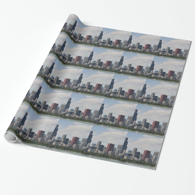 Chicago.jpg Wrapping Paper (Unrolled)