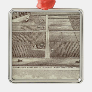 Chicago, Kay ranches Metal Tree Decoration