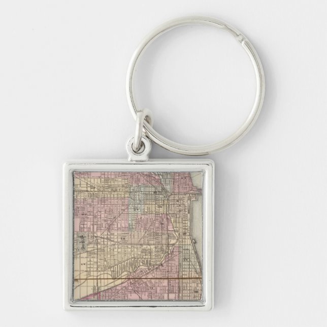 Chicago Key Ring (Front)