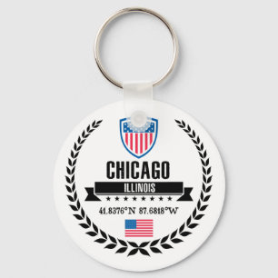 Chicago Key Ring