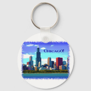 Chicago Key Ring