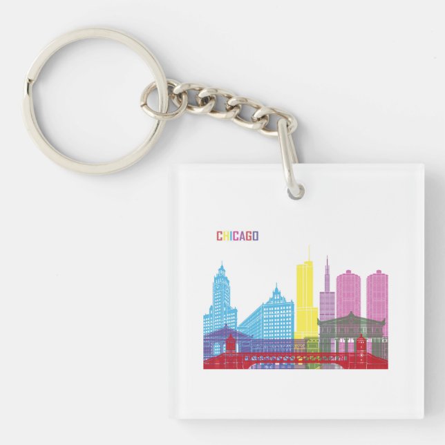 CHICAGO KEY RING (Front)