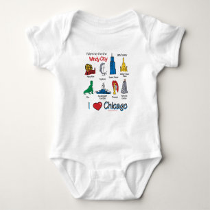 Chicago Kids Baby Bodysuit