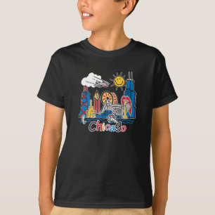 Chicago Kids Dark T-Shirt