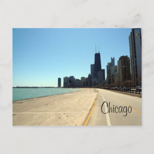 chicago lakeside postcard