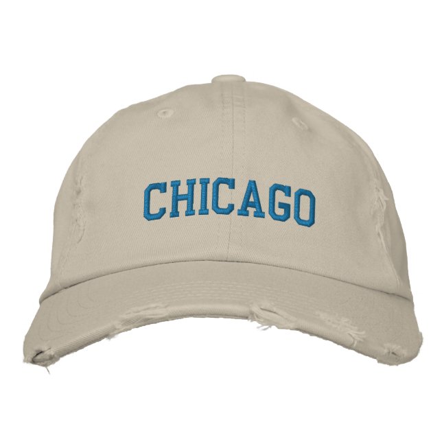 Chicago Logo Embroidered Hat (Front)