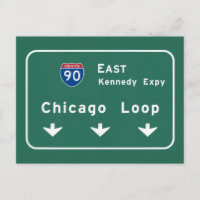 Chicago Loop I-90 E Interstate Illinois IL