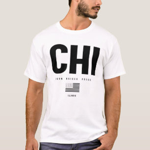 Chicago Love - Born Raises Proud T-Shirt