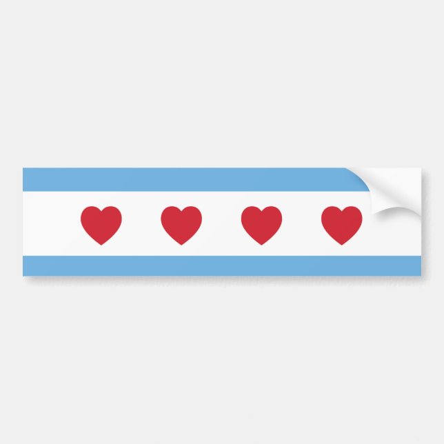 Chicago Love | Bumper Sticker (Front)