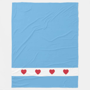 Chicago Love   Fleece Blanket