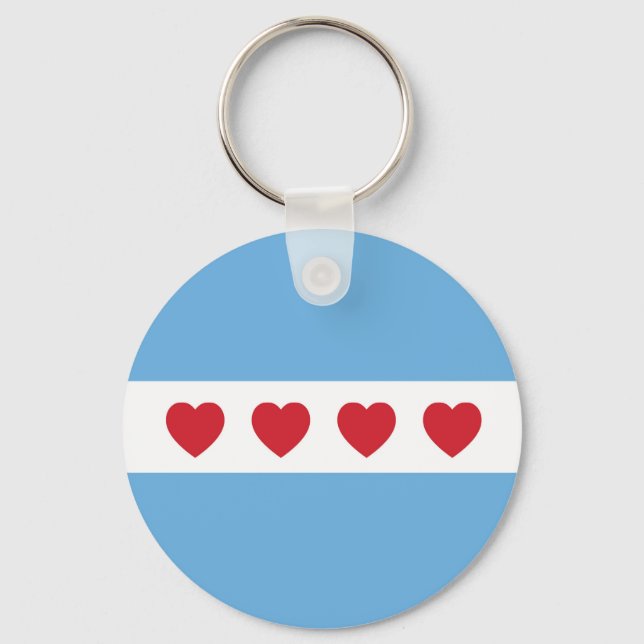 Chicago Love | Keychain (Front)