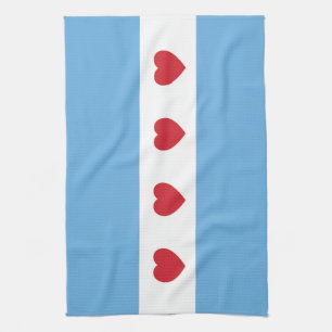 Chicago Love Kitchen Towel