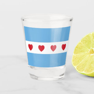 Chicago Love   Shot Glass