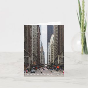 Chicago Madison Street Greeting Card