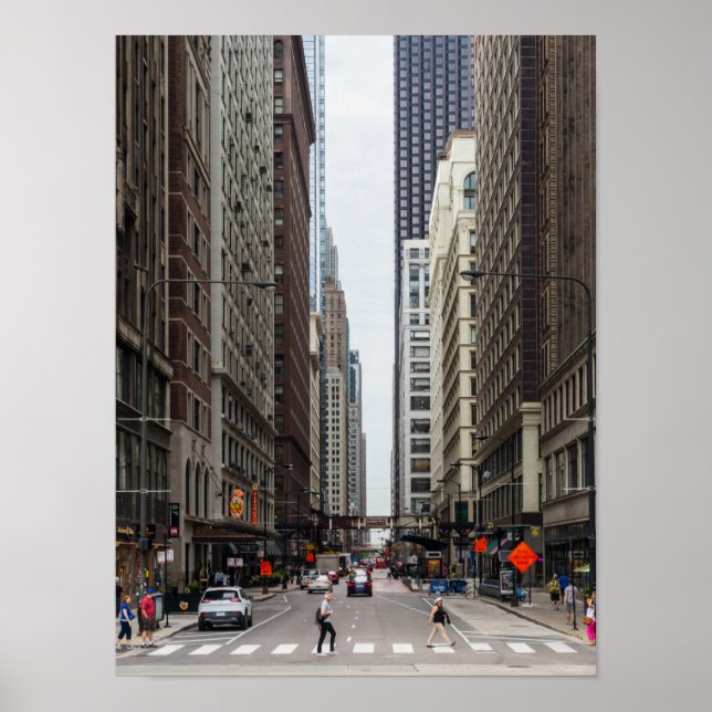 Chicago Madison Street Poster (Front)