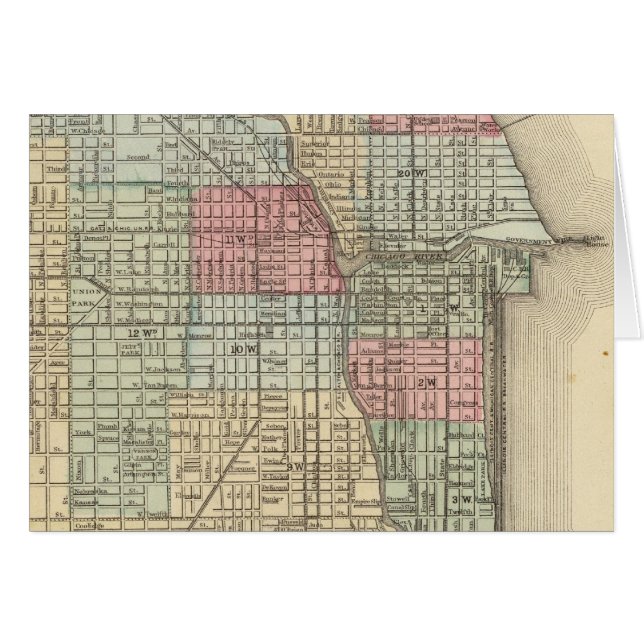 Chicago Map by Mitchell (Front Horizontal)