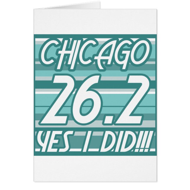 Chicago Marathon (Front)