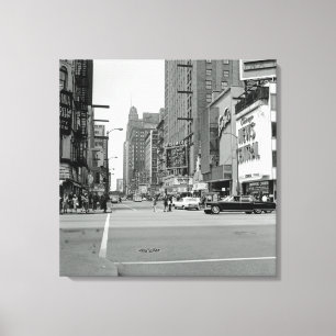 Chicago May 7 1967 Randolph St. Oriental Theatre Canvas Print