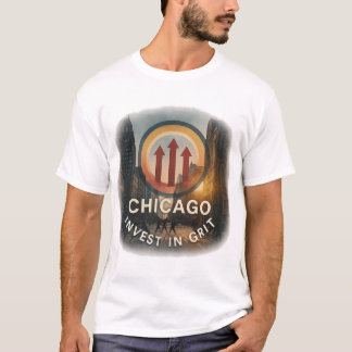 Chicago Men’s T-Shirt | Urban Grit Calm Tee