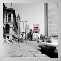 Chicago Michigan Avenue 1963 Colorsplash Vintage