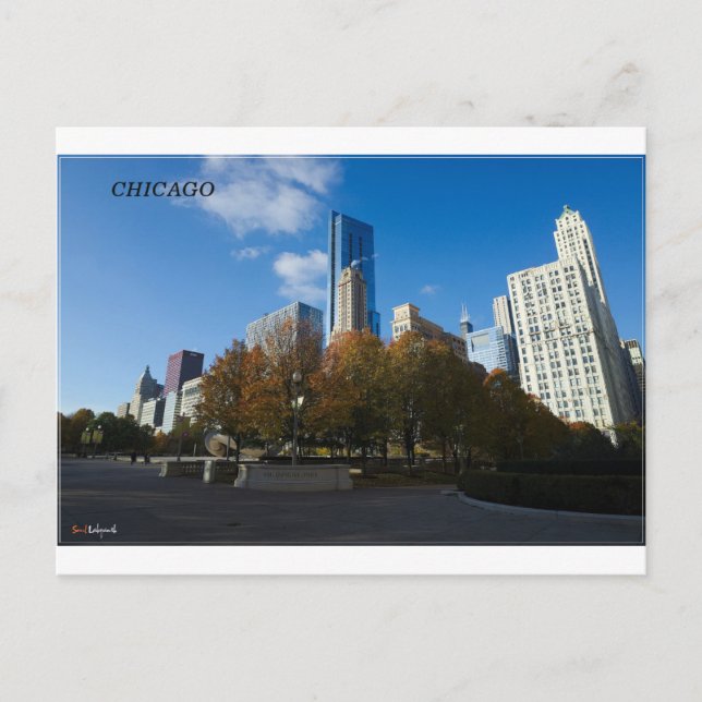 Chicago - Millennium Park Postcard (Front)