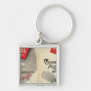 Chicago Milwaukee and St Paul Railway Key Ring