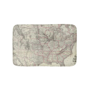 Chicago Milwaukee and St Paul Ry and connections Bath Mat