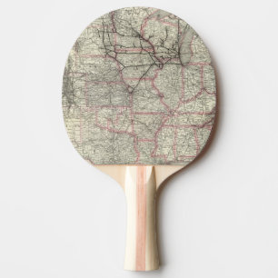 Chicago Milwaukee and St Paul Ry and connections Ping Pong Paddle