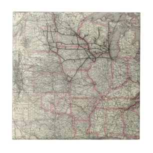 Chicago Milwaukee and St Paul Ry and connections Tile