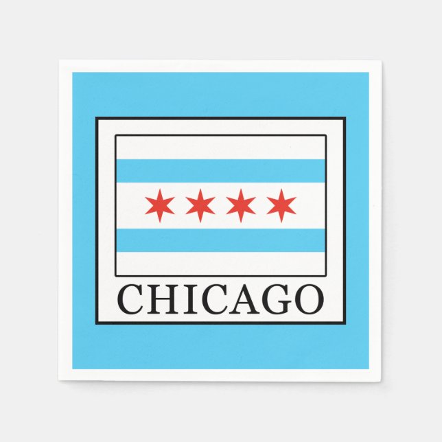 Chicago Napkin (Front)