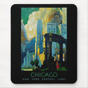 Chicago ~ New York Central Lines Mouse Pad