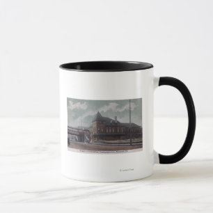 Chicago & Northwestern Railway Station Mug