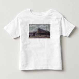 Chicago & Northwestern Railway Station Toddler T-Shirt