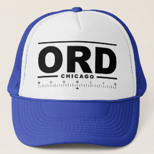 Chicago O'Hare Int'l Airport ORD Trucker Hat