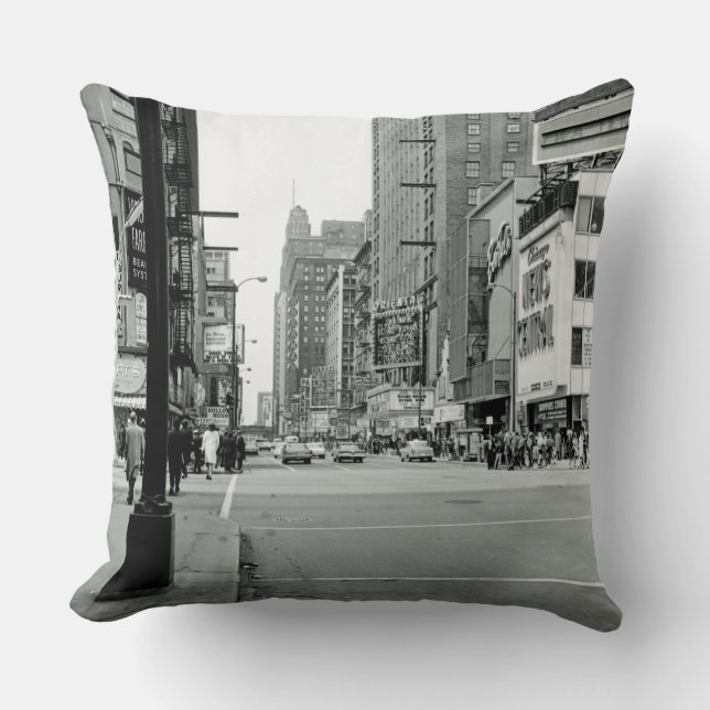 Chicago Oriental Theatre Loop Randolph St. 1960's Cushion (Front)