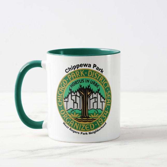 Chicago Park District, Chippewa Park Mug (Left)