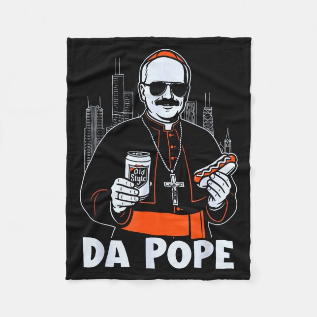 Chicago Pe Leo Xiv Da Pe New Pe Tribute Godmother  Fleece Blanket (Front)
