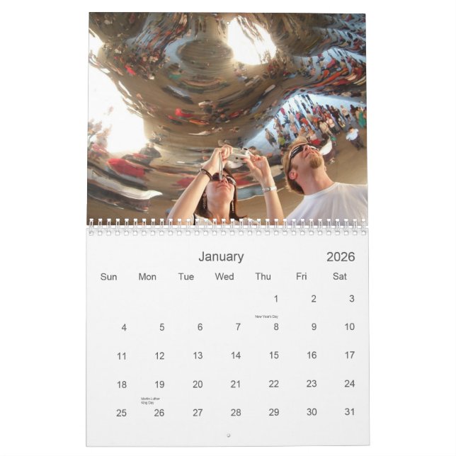 CHICAGO People & Places Calendar (Jan 2026)